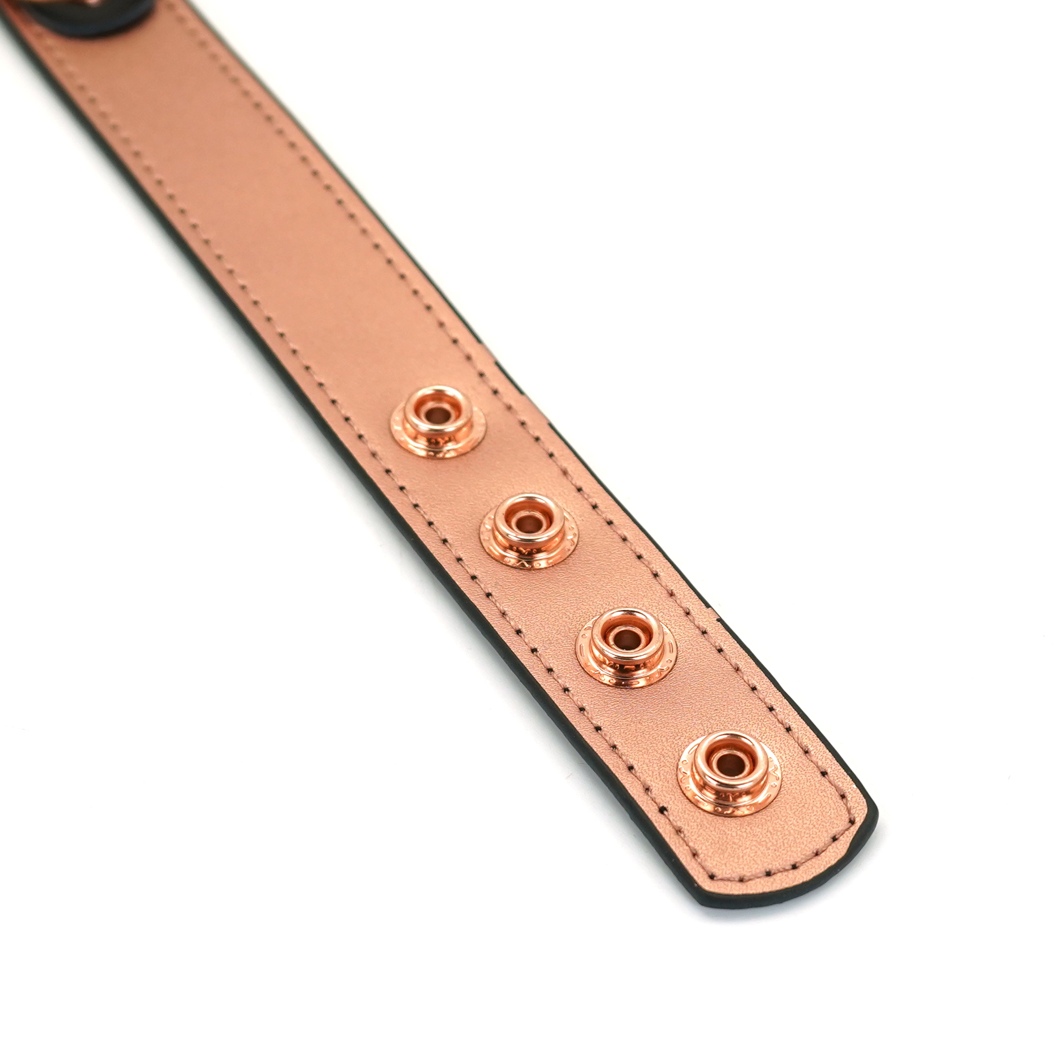 Collar with Nipple Clamps - Memory: The Rose Gold Luxury BDSM Collection