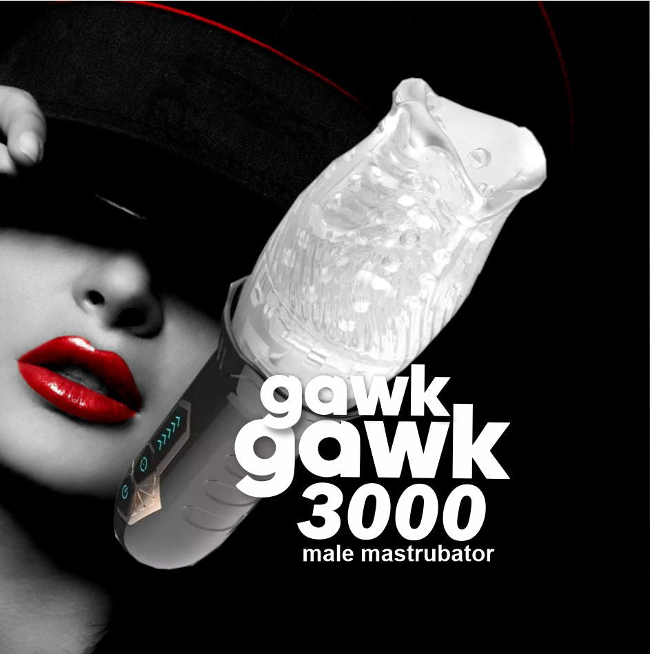 Gawk Gawk 3000 Male Masturbator - The Original Rotating and Vibrating Toy!